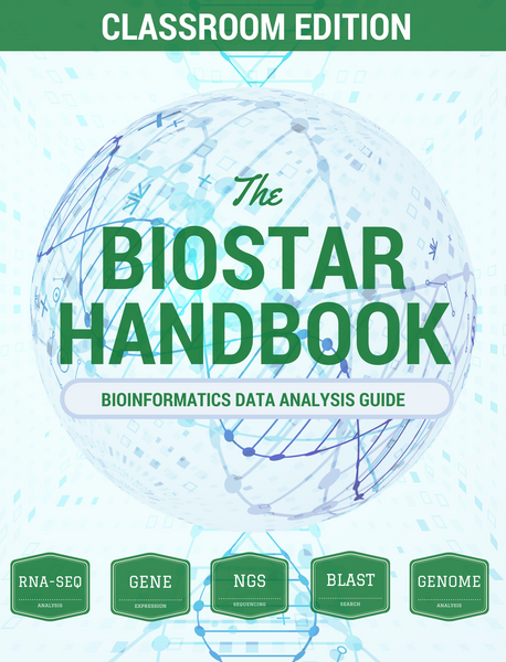 Biostar Handbook Classroom Edition Special Order + Online Course + All updates for six months